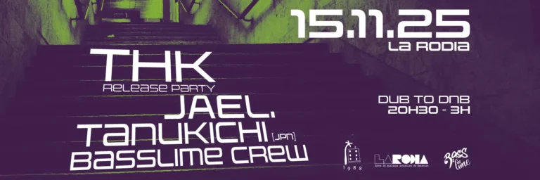 Release party THK + JEAL. + Tanukichi + Basslime crew