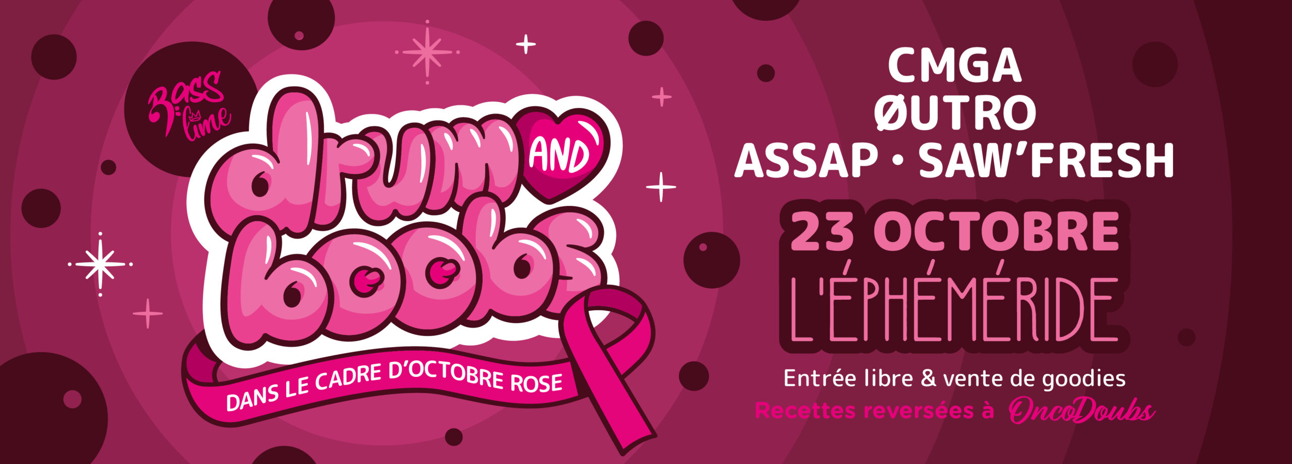 Drum&rsquo;n&rsquo;Boobs – Octobre Rose